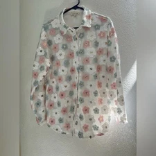 Sequin Embellished Multiple Flower Top