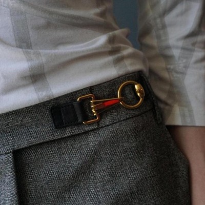 Gucci by Tom Ford Horsebit Detail Flared Trousers | eBay