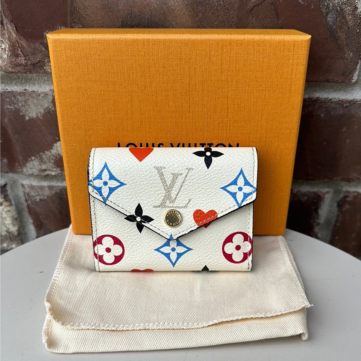 Louis Vuitton Zoe Game On Trifold Wallet | eBay