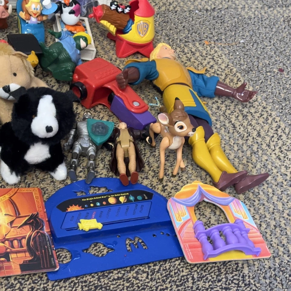 Gran Lote 112 Juguetes Happy Meal De Colección McDonald’s, Burger King Aladdin Animaniacs Foto 4 de 4