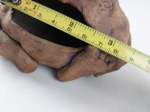 Australian Handmade Clay Insence Burner ABSTRACT Artists Version Of Potato Body - Picture 13 of 23