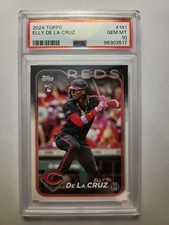 Elly De La Cruz - RC - PSA 10 GEM MT - 2024 Topps #141 - Cincinnati Reds Rookie
