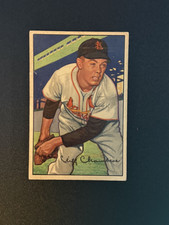 1952 Bowman - Cliff Chambers #14 Ex ExMt