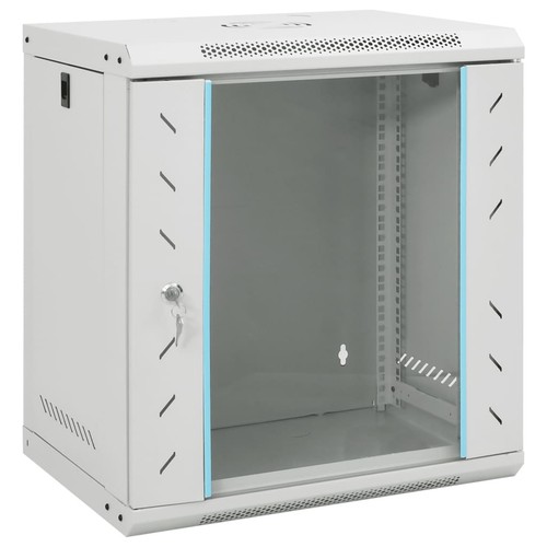 Netwerkkast Muur 12U 19" IP20 Netwerk Kast Patchkast Serverkast Pc vidaXL - Afbeelding 2 van 36