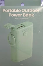 Portable Outdoor Power Bank with Cardbiner 6000mAh
