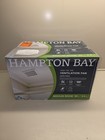(1) NEW Hampton Bay 80 CFM Bathroom Exhaust Fan, 2.0 Sone, White Grille