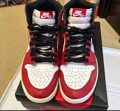 靴 Air Jordan 1 Retro High OG Chicago 2015 Nike Air Jordan 1 High Retro OG Chicago 2015 Sneakers Shoes