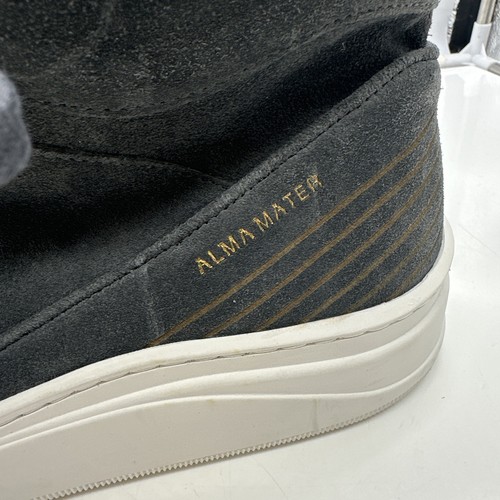Scarpe casual alte uomo Alma Mater grigio scamosciato taglia 48 EU 15 US mai indossate - Foto 6 di 21