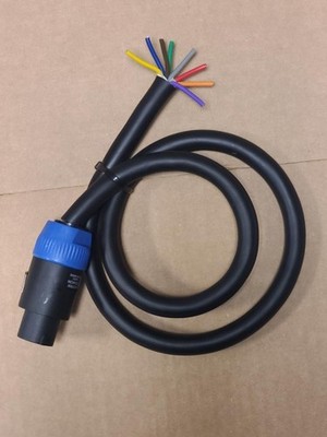 8 WIRE SPEAK-ON 6FT CABLE CHUCHERO BOX LOUD SPEAKER, MIDS