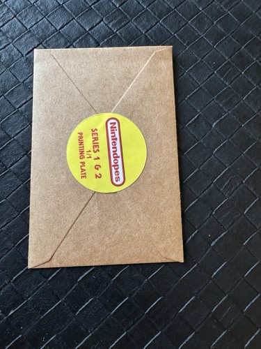 NINTENDOPES 1 & 2 Printing Plates Mark Pingitore Garbage Pail Kids 1/1 - Picture 3 of 3