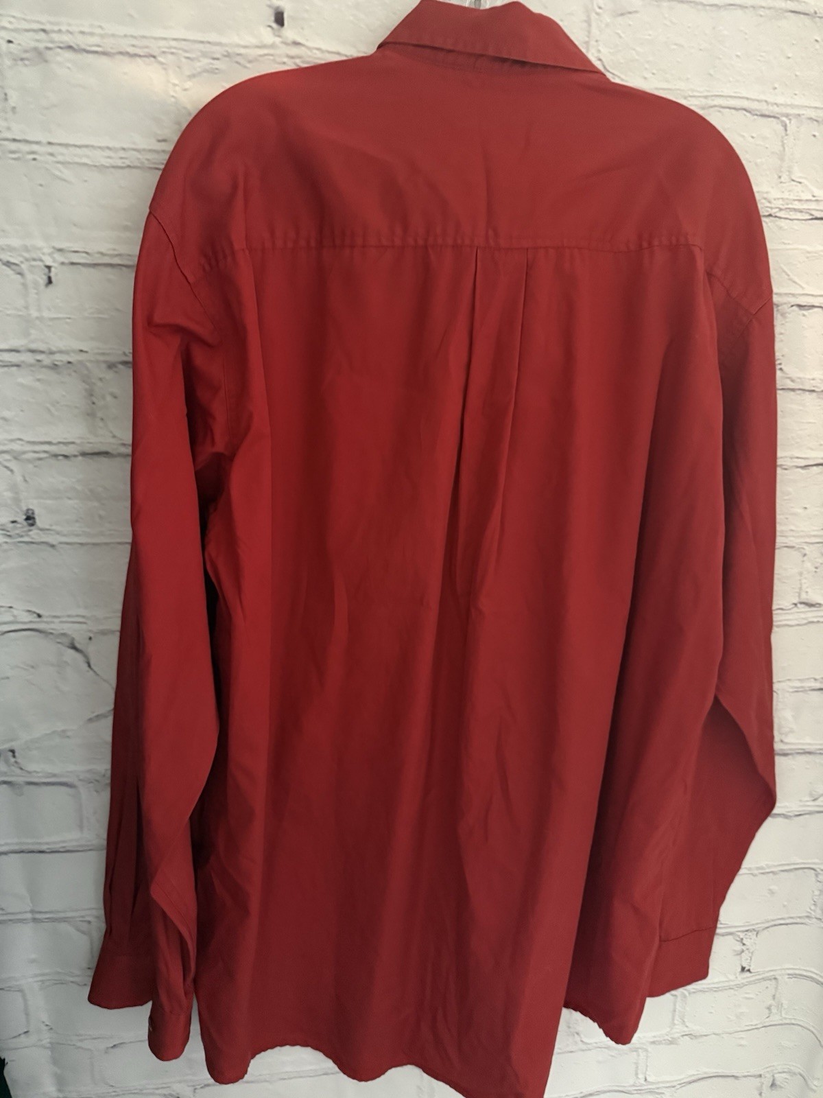 Cinch Solid Red Button Front (Square Buttons) Lon… - image 10