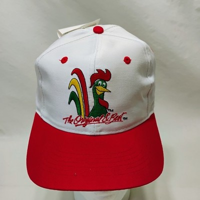 Vintage 1997 Kellogg's Cornflakes Corny Rooster Snap Back Trucker Hat Cap New