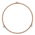 Microwave Turntable Ring 7.5 Inch Microwave Oven Tray Rotating Roller Glass