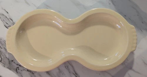 Fiesta Creamer Sugar Figure Eight Tray Ivory Fiestaware HLC Homer Laughlin USA