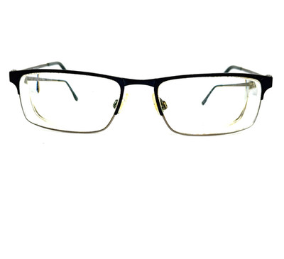 Flexon Mechanical Synergy E1075 412 Silver Eyeglasses Frames 53-17-140 21016