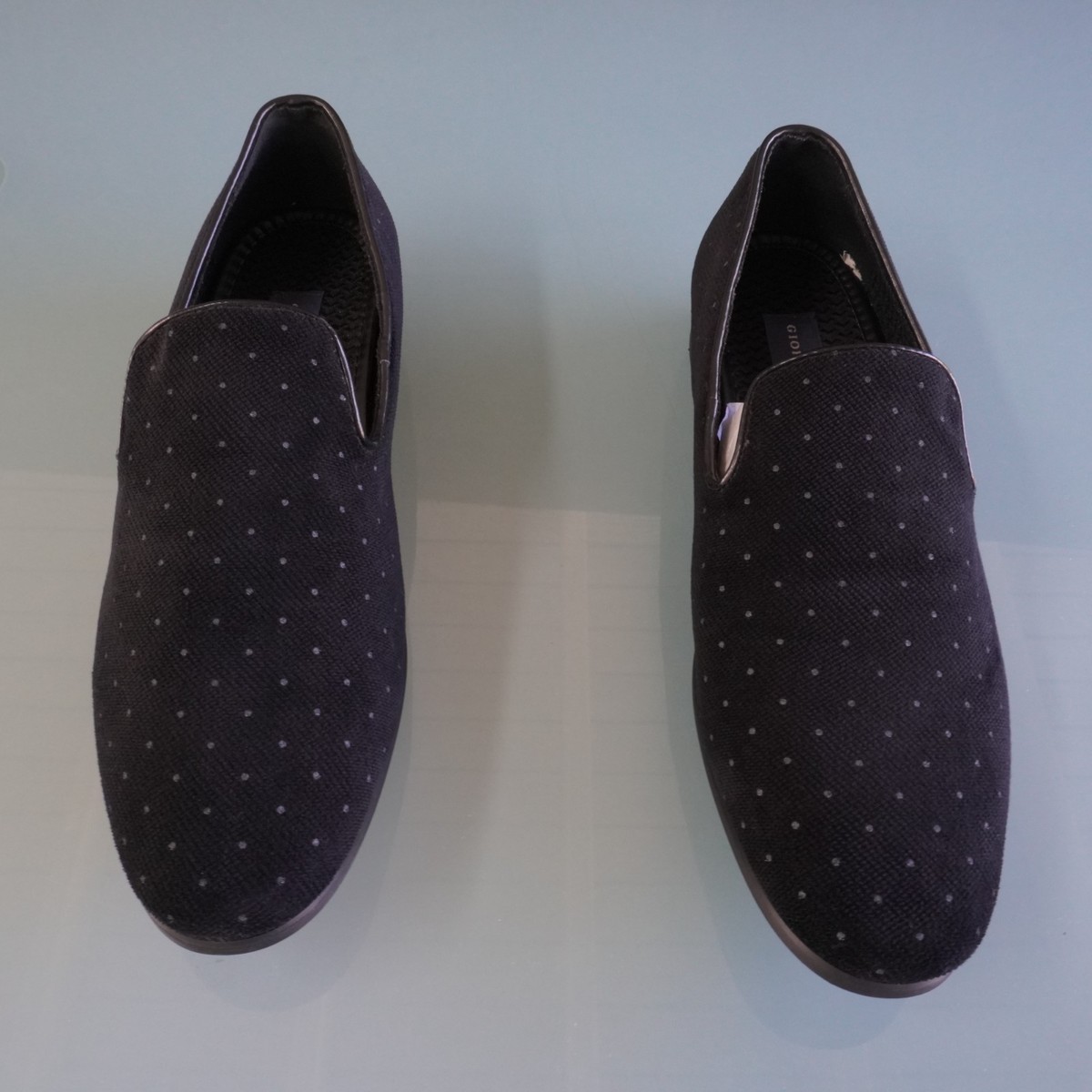 Men’s Shoes – Giorgio Brutini Black Suede Loafers | Comfortable Slip-Size 12 US Giorgio Brutini Velvet slip ons. Mens 12 | Mercari main image 4