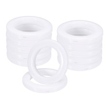 Curtain Grommets 10 Pack 1.65" 42mm ID White Low Noise