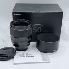 Mint  Fujifilm Fujinon XF 50mm F/1 R WR Lens XF mount 4 mirrorless body X-T5