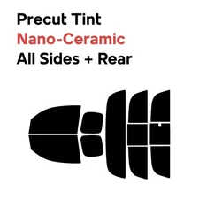 Precut Window Film Ceramic Tint for Toyota Tacoma 2016-2023 2 Door Access Cab