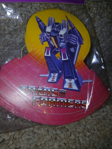 1984 Transformers G1 Ball Puzzle Game 6 PACK Party Favors NOS & Hats & Blowouts - Picture 12 of 13