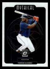 2021 DONRUSS OPTIC YORDAN ALVAREZ M18 MINT MYTHICAL BASEBALL HOUSTON ASTROS