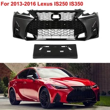 Front Bumper Grille Assembly For 2013-16 Lexus IS250 350 To 2021+ IS F Sport