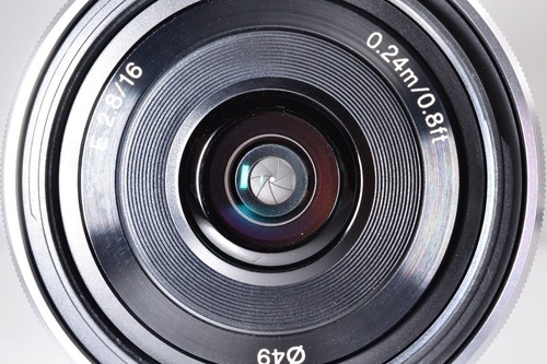 Excelente Como Nuevo Sony E 16mm f/2.8 SEL16F28 AF Lente Gran Angular E... - Imagen 10 de 12