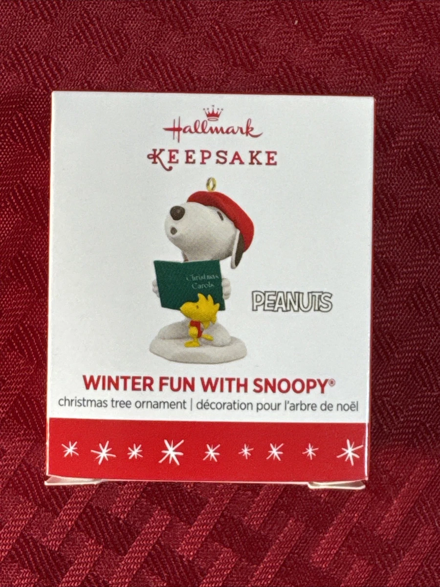 First 6 Hallmark Ornaments in the Spotlight on Snoopy Series - 1998 to