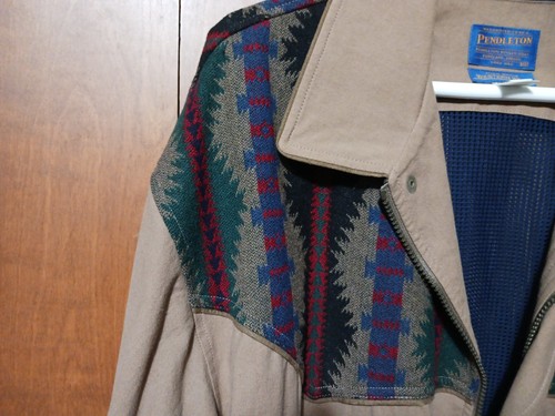VINTAGE PENDLETON MEN'S XL WOOLEN ZIPPERED JACKET - HIGH GRADE WESTERN WEAR - Picture 8 of 14