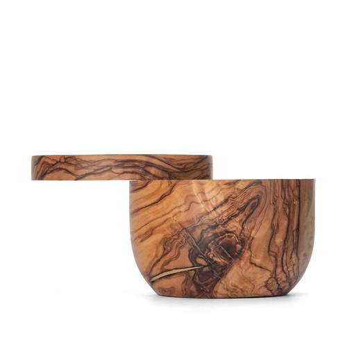 Salero de madera de olivo Berard Francia - Imagen 5 de 8