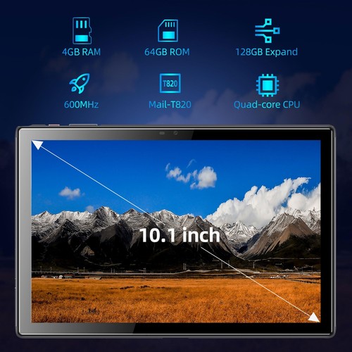 A10_L 10.1 inch Tablet, 4GB RAM 64GB ROM | Android 13 Tablets, Quad-Core Proc... - Picture 5 of 8