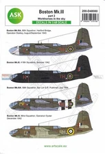 1/48 ASK Decals #D48080 Douglas Boston Mk.III PT.2