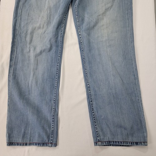 Pantalon jean homme Indigo Palms bleu denim coupe standard taille 36 entrejambe 30" coton - Photo 3/10