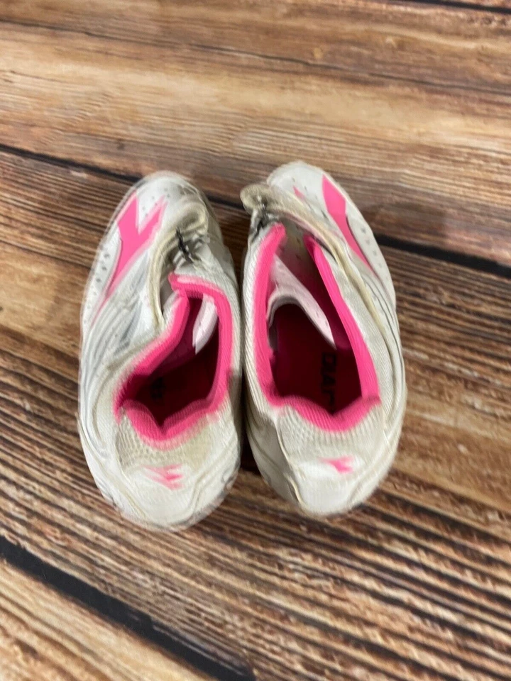 DIADORA Zapatos de Ciclismo de Carretera Zapatos de Bicicleta Damas Talla EU41 US9.5 Mondo 250 cs835 Foto 4 de 4