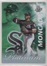 2017 Bowman Platinum Presence Green 67/99 Yoan Moncada #PP-YM 08kw