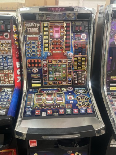 PARTY TIME FRUIT MACHINE £100 jackpot Can Deliver Note Recycler, - Picture 1 of 2