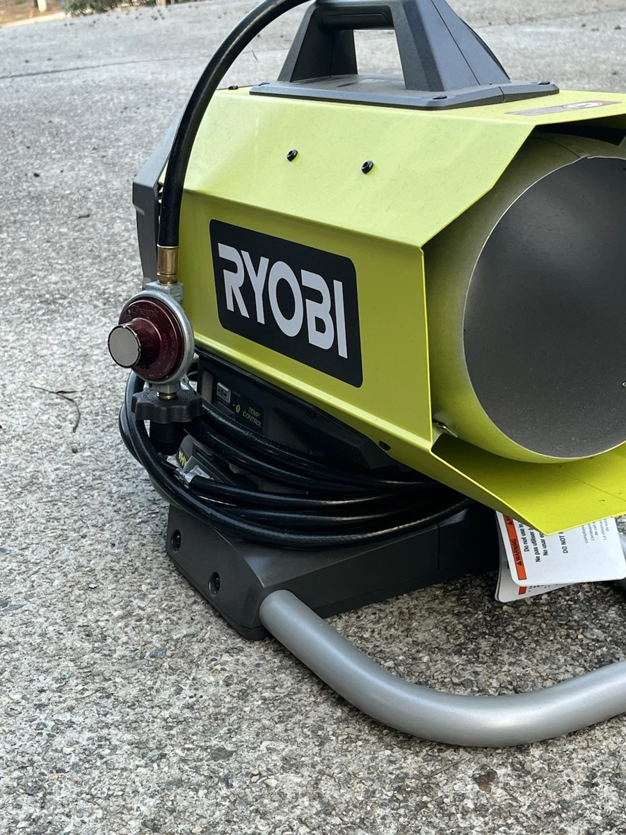 RYOBI (PBLTH01B) ONE HP 18V 125K Hybrid Forced Air Propane Heater
