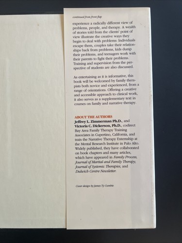 The Guilford Family Therapy Ser.: If Problems Talked : Narrative Therapy in... - Picture 4 of 13