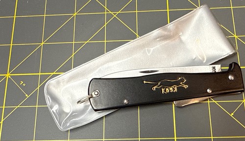 Mercator K55K schwarz Klappmesser Taschenmesser Solingen Germany