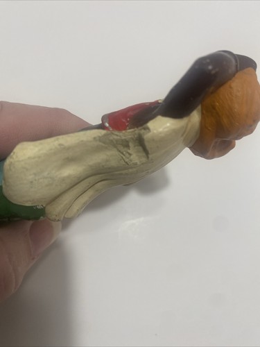 Vintage Krippenfigur 4 3/4" groß Keramik Hirte - Bild 6 von 9