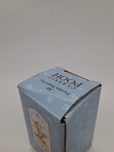 Winnie the Pooh Lemonade Stand Bees Summer Trinket Box Porcelain "July" - Picture 9 of 10