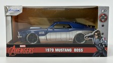 JADA 1/32 1970 FORD MUSTANG BOSS "WINTER SOLDIER" MARVELDIECAST MODEL CAR 31745