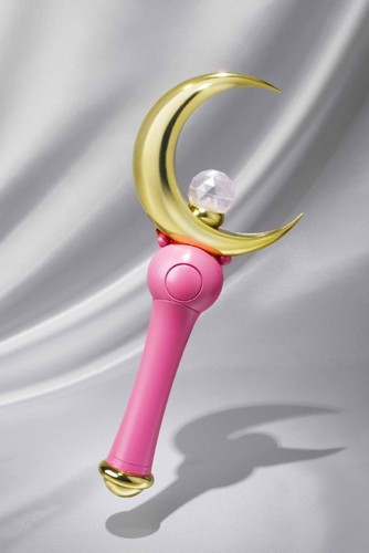 PROPLICA Sailor Moon 1/1 MOON STICK Costume Goods BANDAI from Japan NEW - Picture 7 of 9