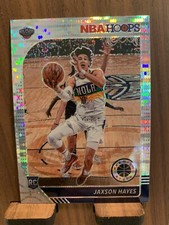 JAXSON HAYES 2019-20 PANINI HOOPS PREMIUM STOCK #205 SILVER PULSAR PRIZM ROOKIE 