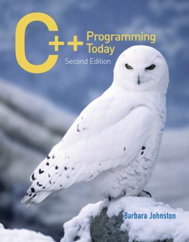 C++ Programming Today by Johnston, Barbara - Picture 1 of 1