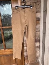 Lee Men’s Lee Platinum Label Jeans Short Bootcut Tan Size 32 X 30