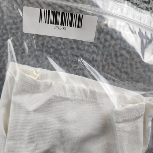 Calvin Klein Workwear Stretch Denim Shorts Big Boys 10 White Button Zip Closure - Picture 17 of 17