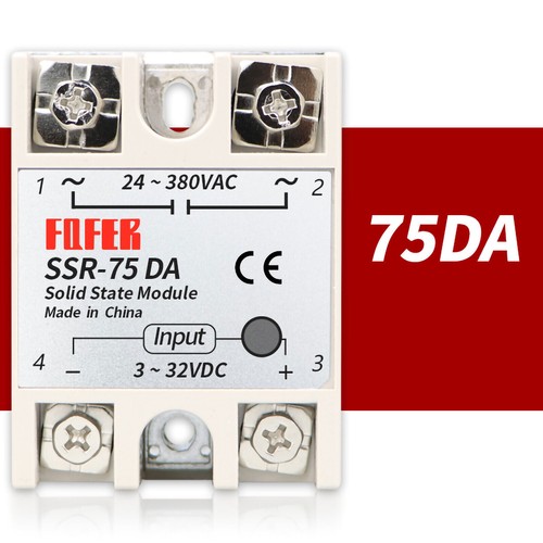 Solid State Relay Module SSR-40DA AC DC 10A/25A/30A/40A/50A/75A/80A/100A - Picture 16 of 31
