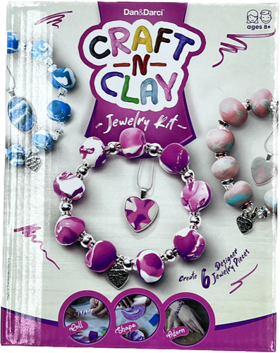 Craft N Play Schmuckset aus Ton für Kinder ab 8+ Jahren