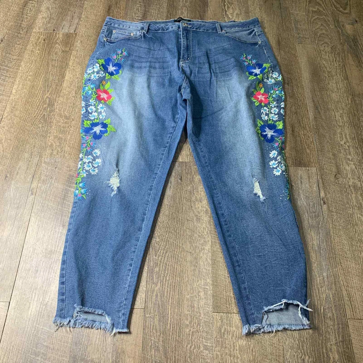 Ashley stewart cheap skinny jeans